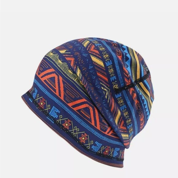 Fashion Unisex Women Men Beanie Hat Skull Fitted Plain Head Wrap Sport Wave Caps - Picture 2 of 2